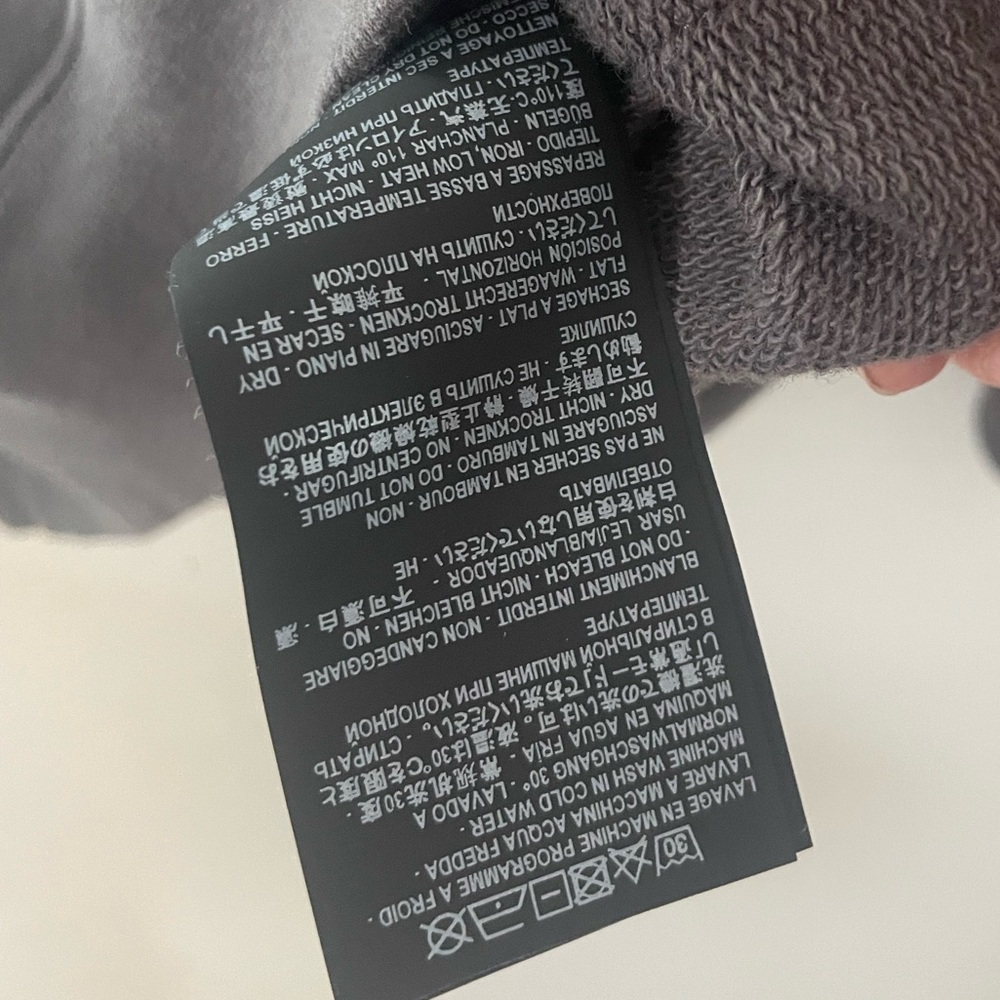 Authentic Saint Laurent Luxury Malibu Charcoal Hoodie with Palm Tree Graphic - Picture 12 of 13